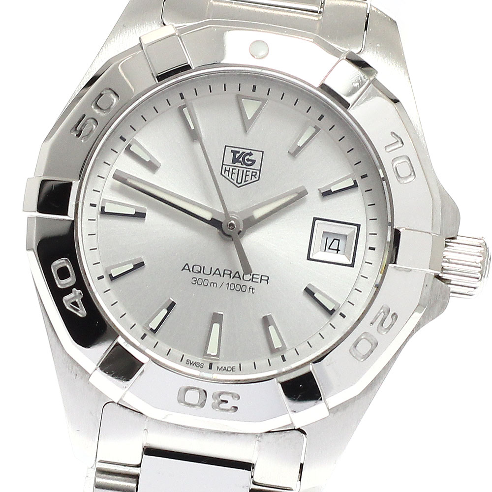 タグホイヤー TAG HEUER WAY1411.BA0920 アクアレーサー デイト クォーツ レディース _940253【中古】