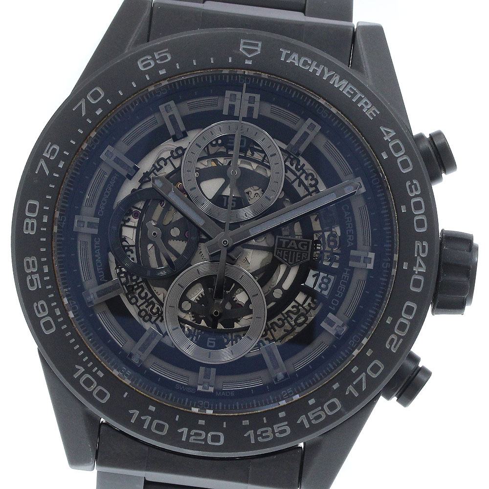 タグホイヤー TAG HEUER CAR2A91 カレラ キャリバー ホイヤー01 クロノグラフ 自動巻き メンズ 美品 箱・保証書付き_943644【中古】