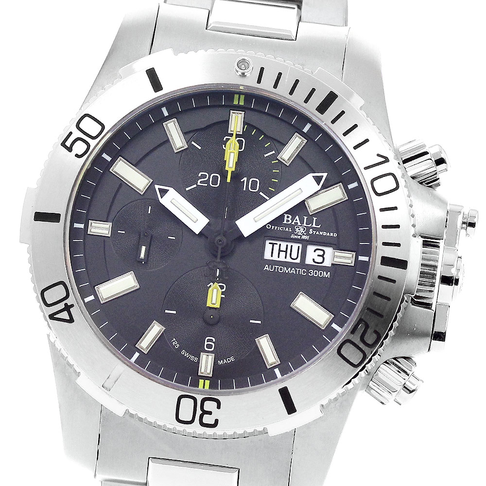 ボールウォッチ BALLWATCH DC2276A-SJ-BK エンジニア ハイドロカーボン サブマリン ウォーフェア クロノグラフ AT 箱・保証書付_942854【中古】|CLOSER
