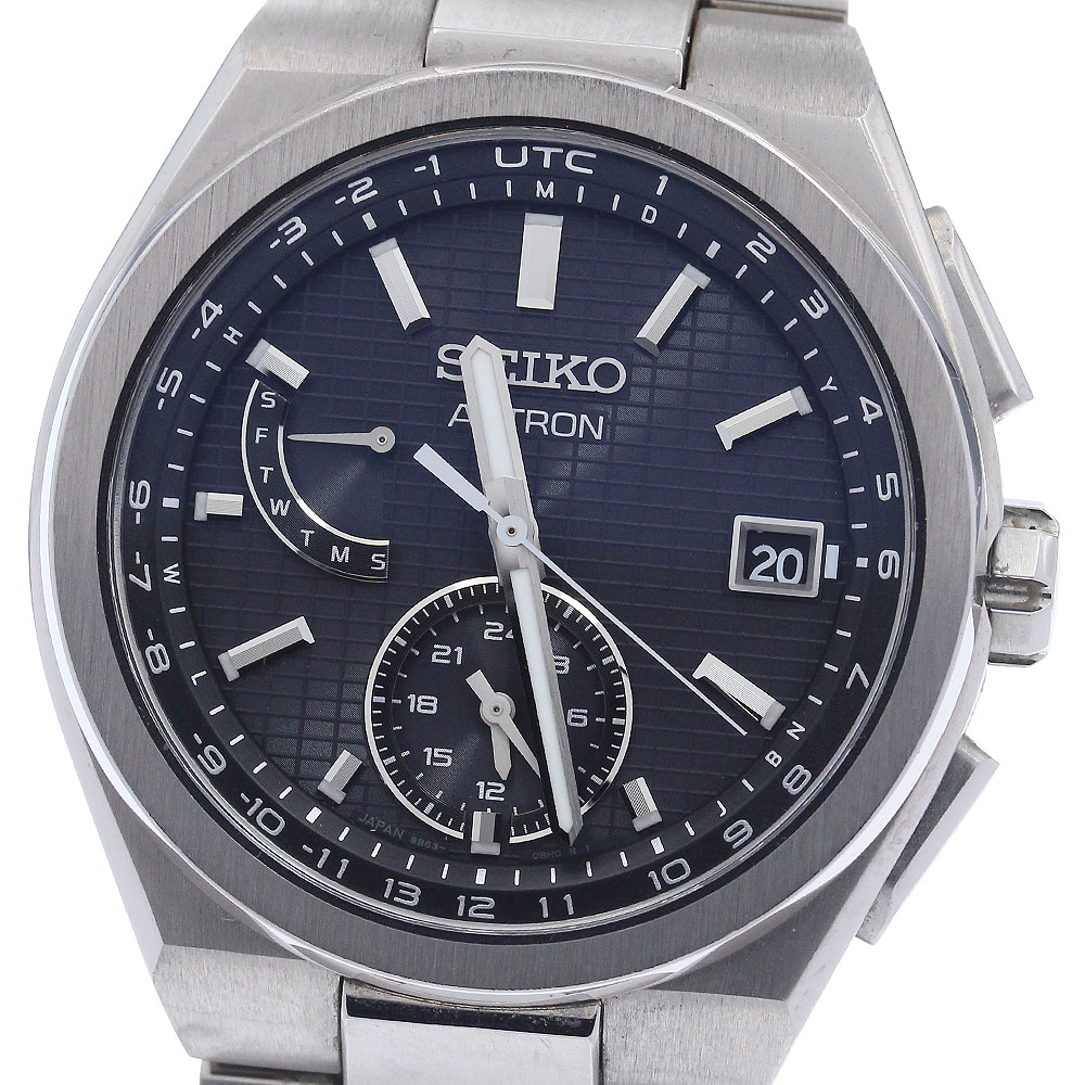 セイコー SEIKO SBXY067/8B63-0BH0 アストロン ネクスター デイデイト ソーラー電波 メンズ 箱・保証書付き_943291【中古】