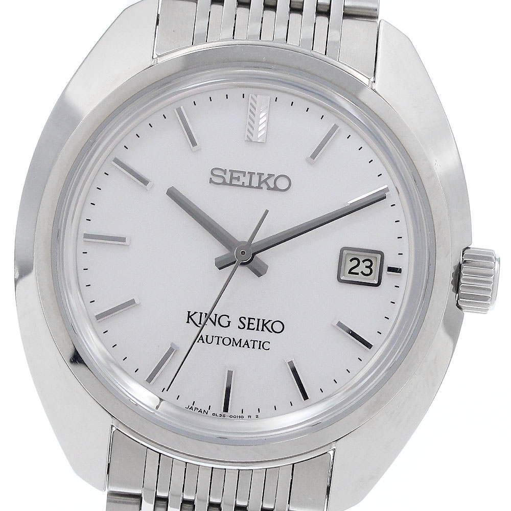 セイコー SEIKO SDKA017/6L35-00J0 キングセイコー デイト 自動巻き メンズ 良品 保証書付き_944452 楽天市場】セイコー SEIKO SDKA017/6L35-00J0 キングセイコー デイト