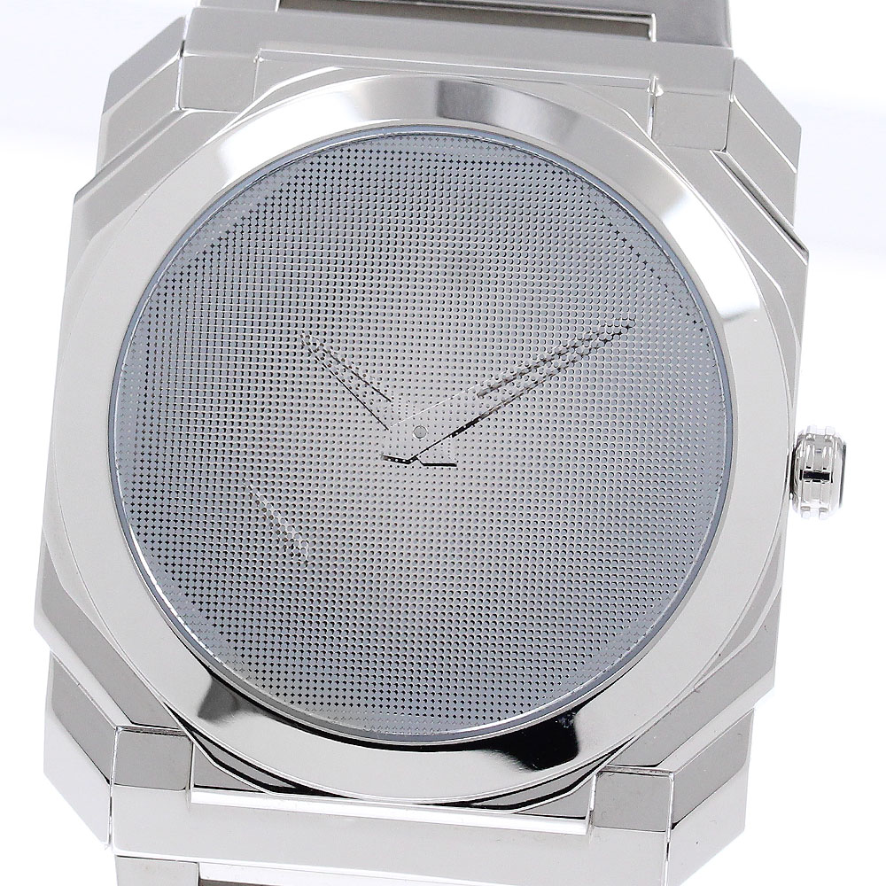 ブルガリ BVLGARI 103710 オクトフィニッシモ 妹島和世限定モデル スモールセコンド 限定360本 自動巻き メンズ 美品 箱・保証書付_918366【中古】