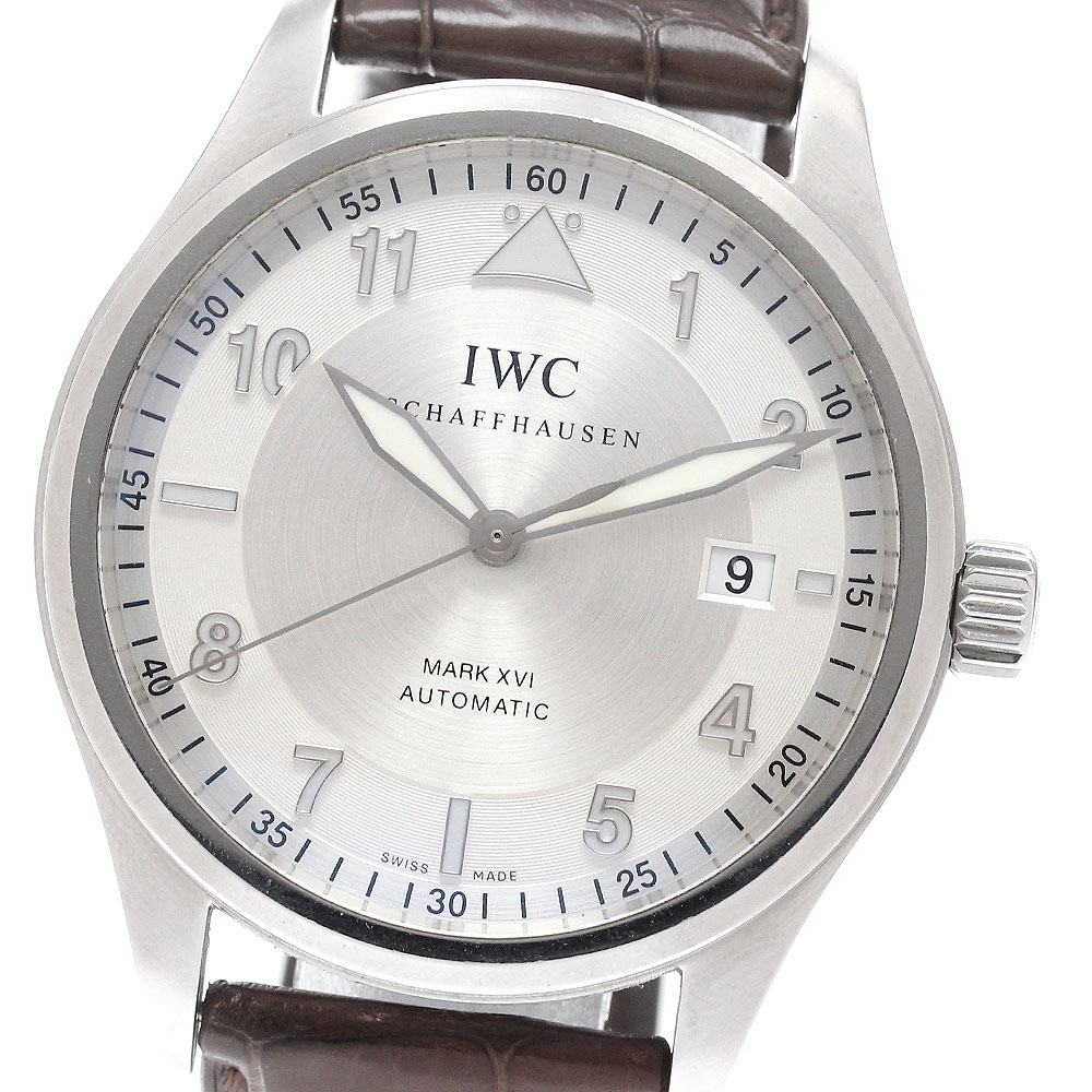 IWC IWC SCHAFFHAUSEN IW325502 スピットファイヤー マークXVI デイト 自動巻き メンズ 保証書付き_944524【中古】|CLOSER