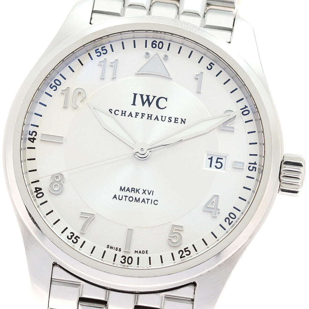 IWC IWC SCHAFFHAUSEN IW325505 パイロットウォッチ スピットファイヤー マークXVI デイト 自動巻き メンズ _944536【中古】