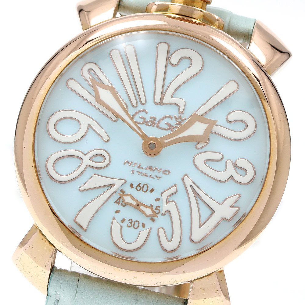 楽天市場】ガガミラノ GaGa MILANO 5310.02.GR マヌアーレ48