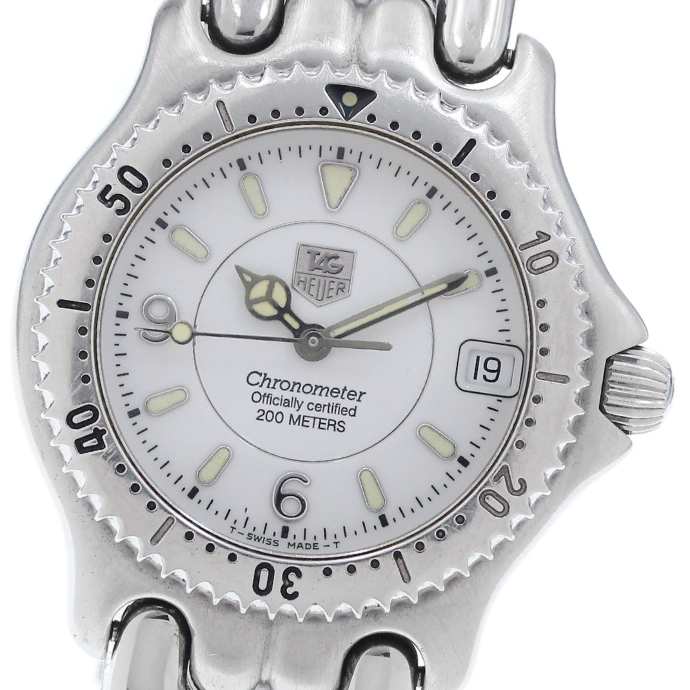 タグホイヤー TAG HEUER WG5213-P0 独居室 デイト クロノメーター 石英 ボーイズ _939228【中古】