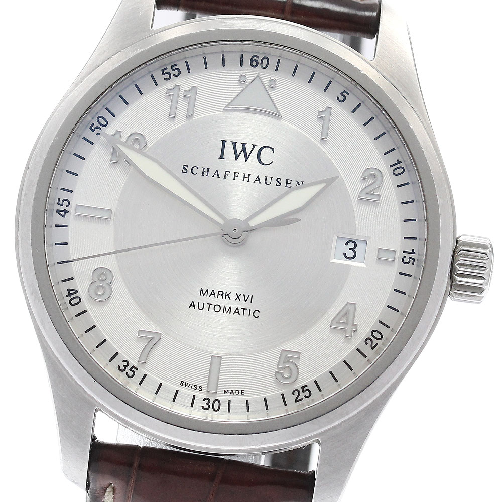 IWC IWC SCHAFFHAUSEN IW325502 スピットファイヤー マークXVI デイト 自動巻き メンズ 保証書付き_940325【中古】｜CLOSER 207,900円