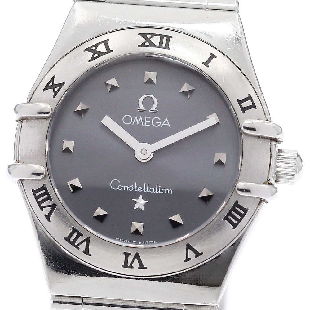 オメガ OMEGA 1561.51 コンステレーションミニ マイチョイス クォーツ レディース _919688【中古】