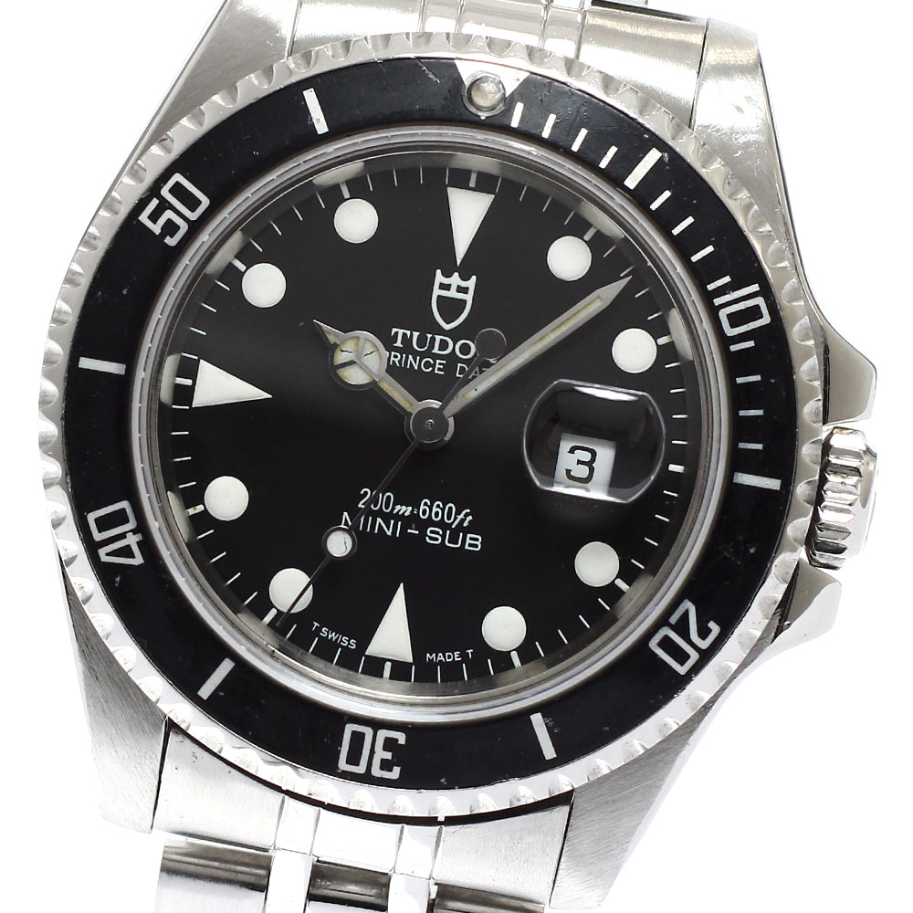 訳あり チュードル TUDOR 73190 大公 デイト ミニ補欠選手 自動小銃一巻き ボーイズ _922723【中古】