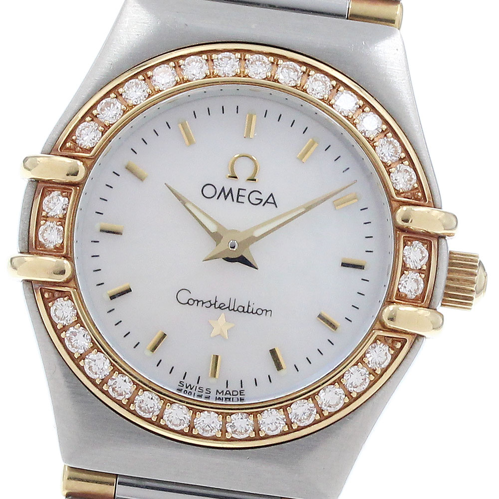 オメガ OMEGA 1367.70 コンステレーション ミニ ダイヤベゼル クォーツ レディース _932988【中古】｜CLOSER