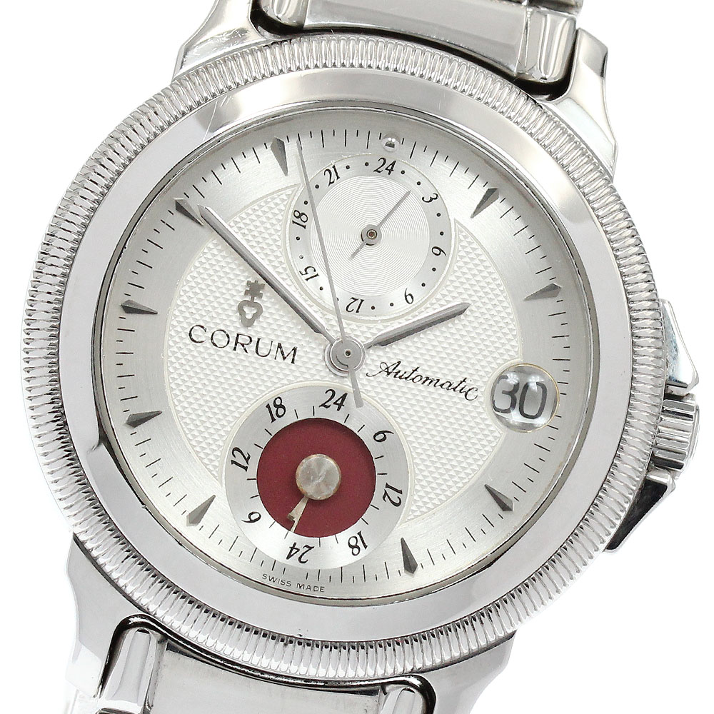 コルム CORUM 273.211.20 イフェメリス GMT デイト 自動小銃一巻き メンズ _942733【中古】