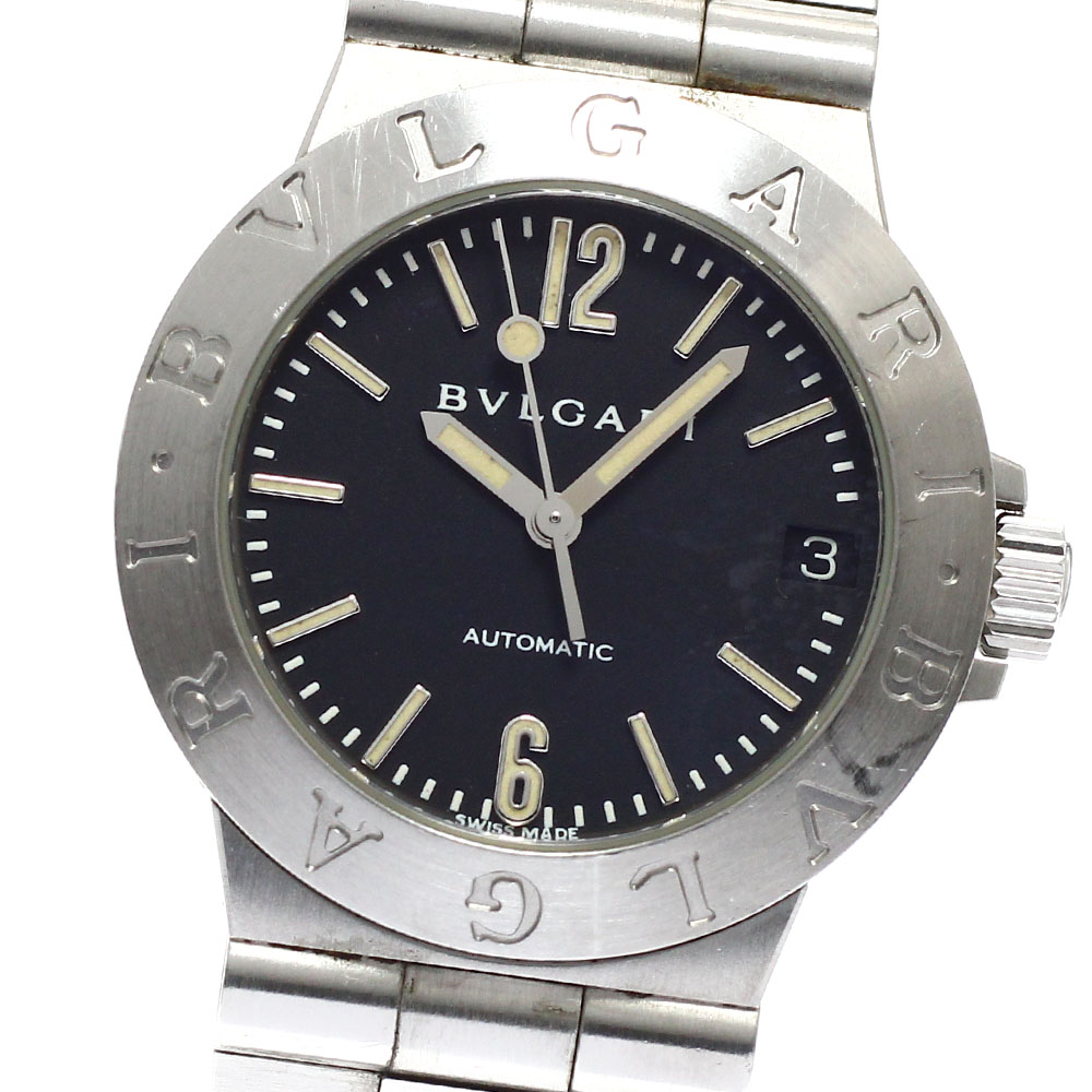 ブルガリ BVLGARI LCV29S ディアゴノ デイト 自動巻き レディース _944084 楽天市場】ブルガリ BVLGARI LCV29S ディアゴノ デイト 自動巻き