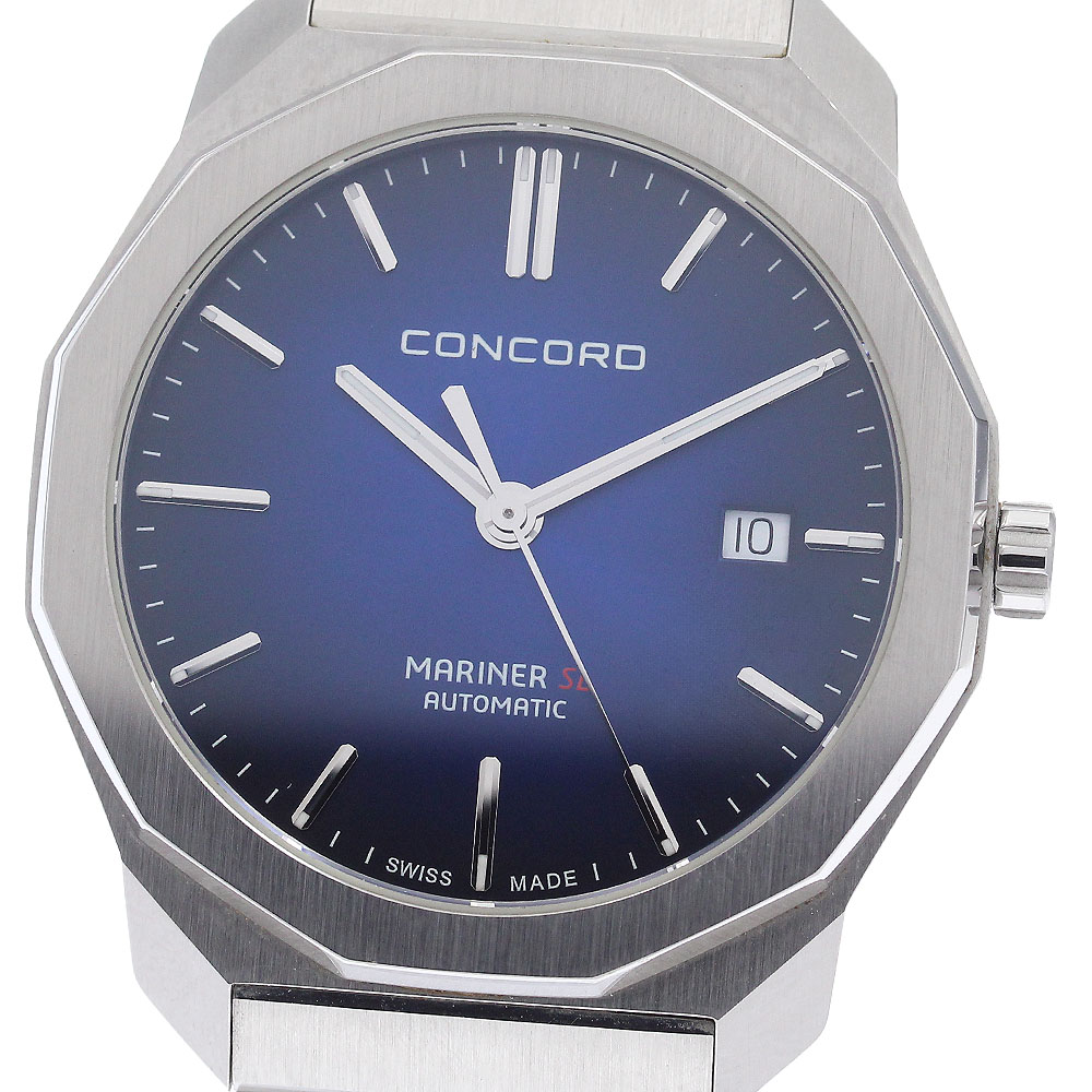 コンコルド Concord 05.1.14.1189/0320530 マリナーSL デイト 自動巻き メンズ 美品 箱・保証書付き_944245【中古】