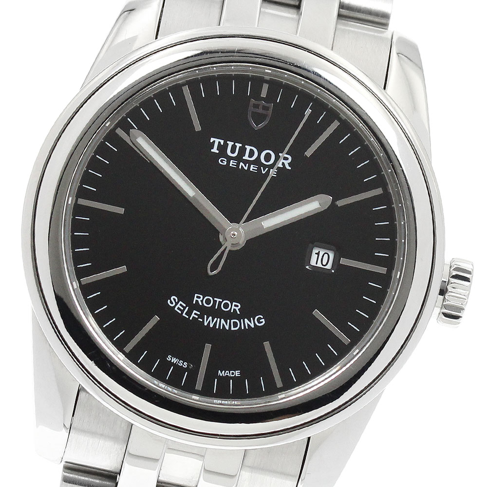 チュードル TUDOR 53000 グラマー デイト 自動巻き ボーイズ 良品 保証書付き_942999【中古】