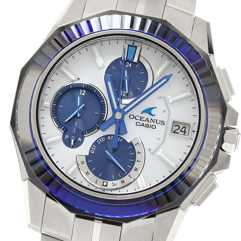 楽天市場】【CASIO】カシオ オシアナス OCW-600 ソーラー電波 メンズ 