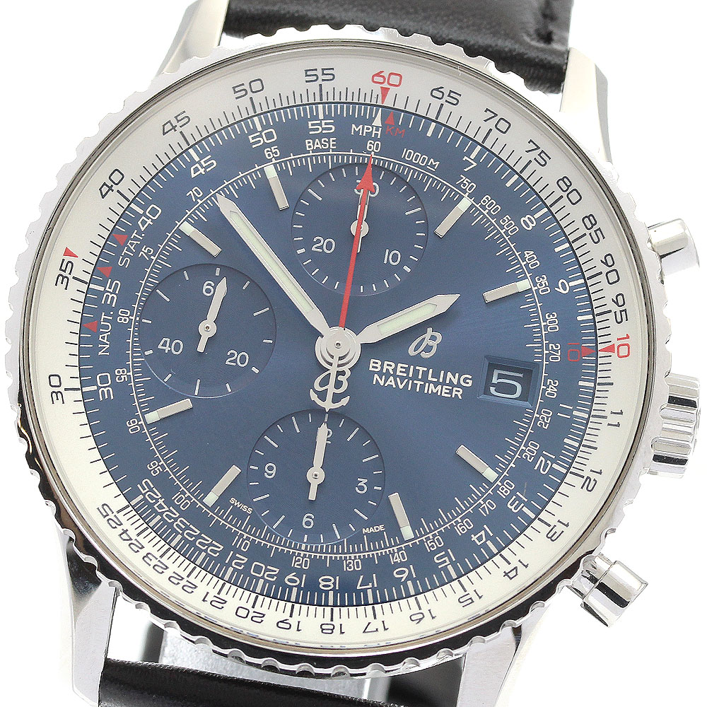 ブライトリング BREITLING A13324 ナビタイマー クロノグラフ 自動巻き メンズ 保証書付き_940329【中古】