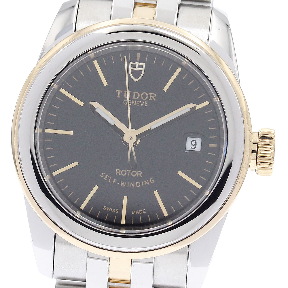 チュードル TUDOR 51003 グラマー デイト 自動小銃一巻き レディース お墨付き付き添い人_942997【中古】