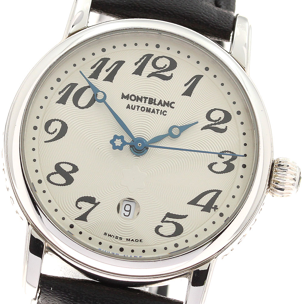 モンブラン MONTBLANC 7023 マイスターシュテュック 75周年記念限定 デイト 自動巻き レディース _932449【中古】