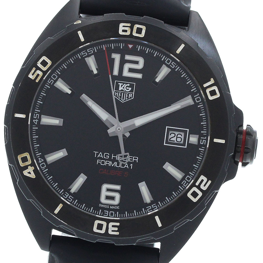 タグホイヤー TAG HEUER WAZ2115 フォーミュラ1 キャリバー5 デイト 自動巻き メンズ 保証書付き_943355【中古】