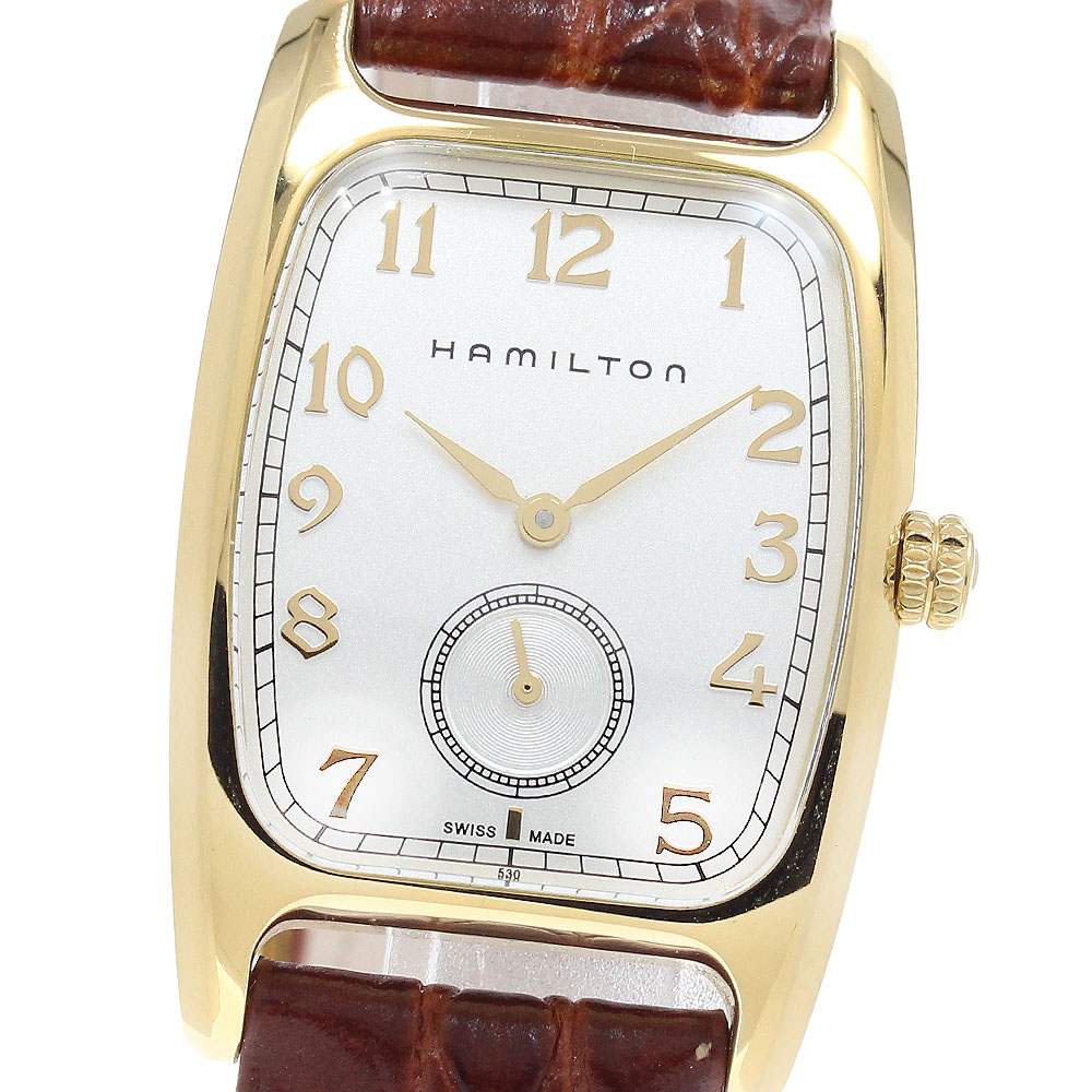 ハミルトン HAMILTON H134310/H13431553 ボルトン スモール秒 石英 ボーイズ 箱・お墨付き付き添い人_945265【中古】