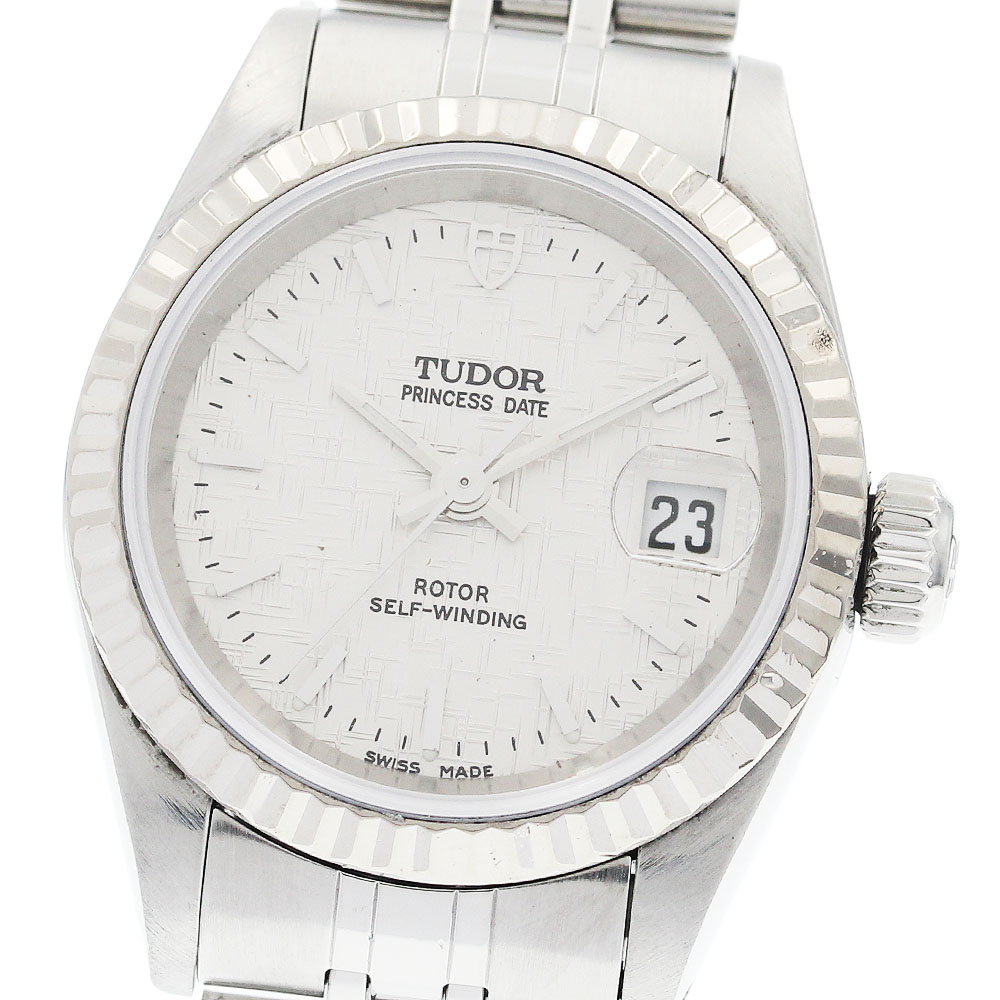 チュードル TUDOR 92414 御姫様 デイト WGベゼル 自動小銃一巻き レディース 御墨付き付き添い人_940377【中古】