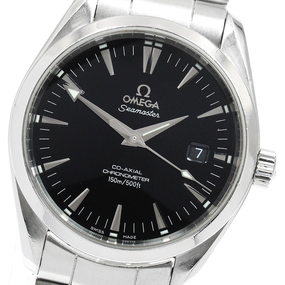 オメガ OMEGA 2503.50 シーマスター アクアテラ コーアクシャル 自動巻き メンズ _943098【中古】