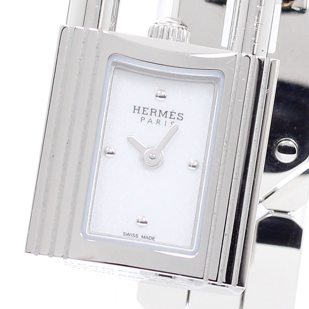 エルメス HERMES KE4.110 ケリーウォッチ クォーツ レディース 良品 内箱・保証書付き_946588【中古】