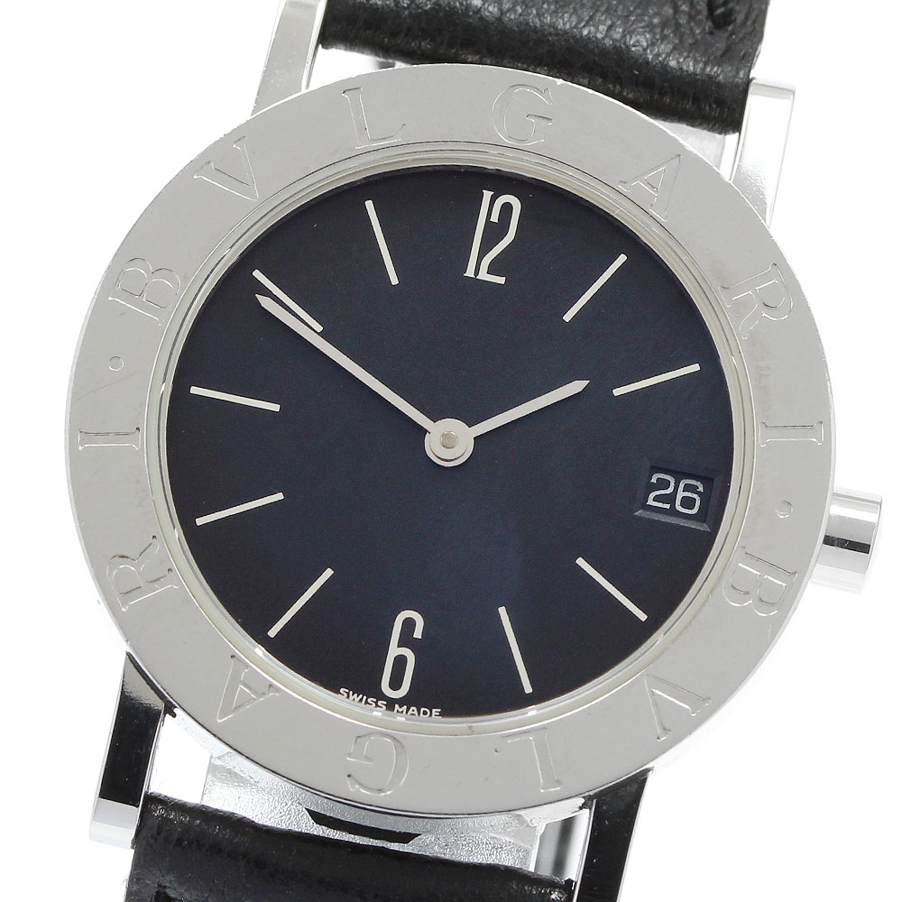 ブルガリ BVLGARI BB30SLD ブルガリブルガリ デイト クォーツ ボーイズ 内箱付き_946626【中古】