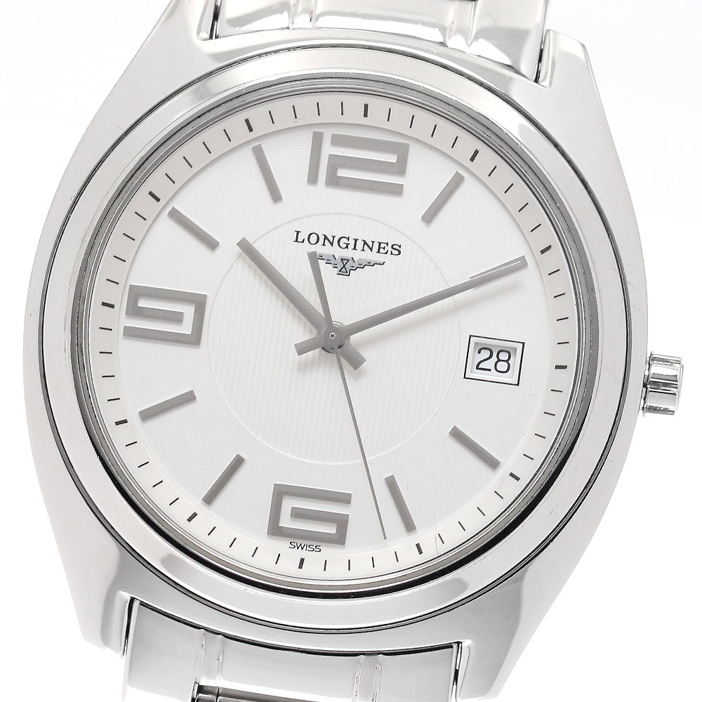 ロンジン LONGINES L3.632.4 ルンゴマーレ デイト クォーツ メンズ _944113【中古】