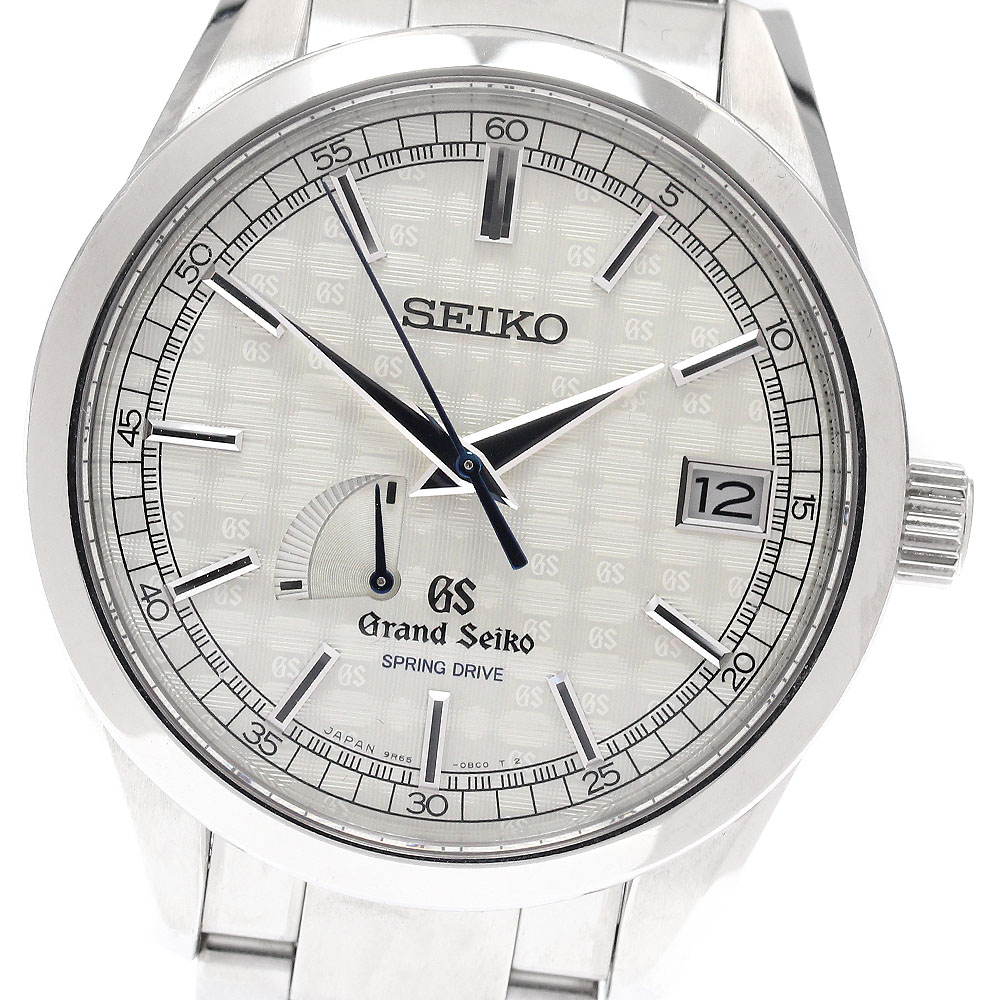 セイコー SEIKO SBGA111/9R65-0BP0 グランドセイコー 10周年記念 1500本限定 スプリングドライブ メンズ 箱・保証書付き_945343【中古】
