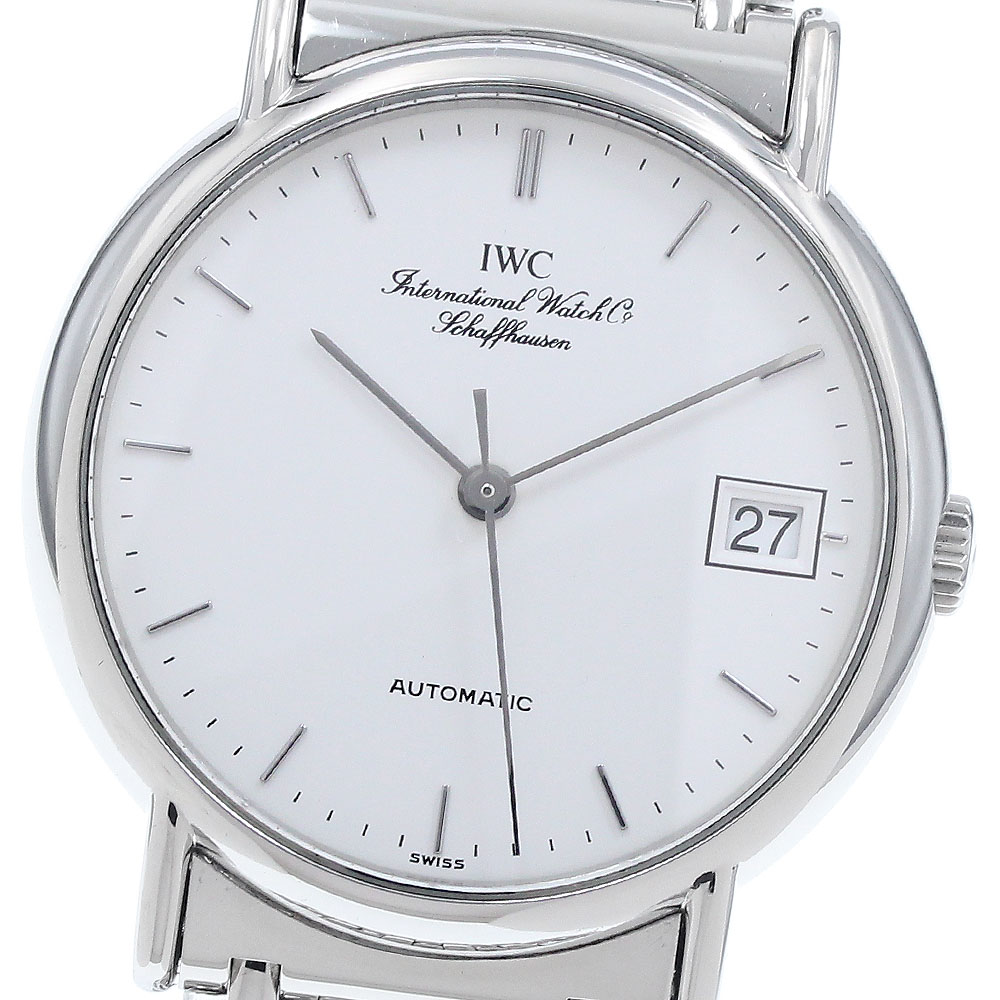 IWC IWC SCHAFFHAUSEN IW351318 ポートフィノ デイト 自動小銃一巻き メンズ 良品 _944887【中古】