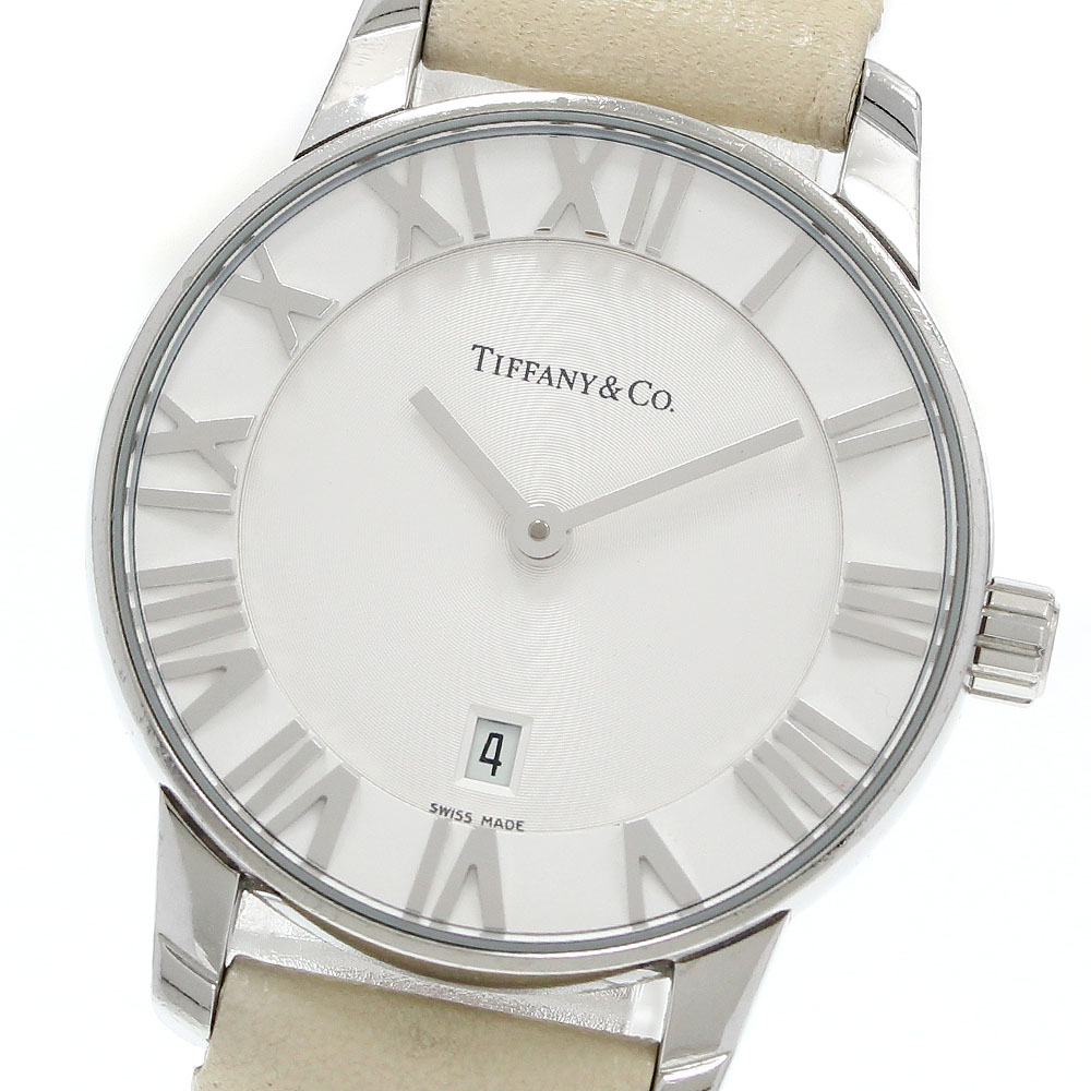 ティファニー TIFFANY&Co. Z1830.11.10A21A52A アトラス ドーム デイト クォーツ レディース 保証書付き_947124【中古】｜CLOSER