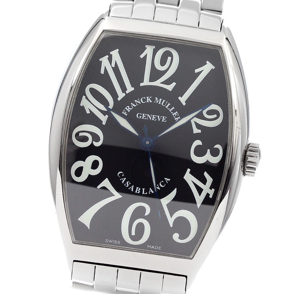 フランクミュラー FRANCK MULLER 5850 カサブランカ 自動巻き メンズ 保証書付き_939476【中古】|CLOSER