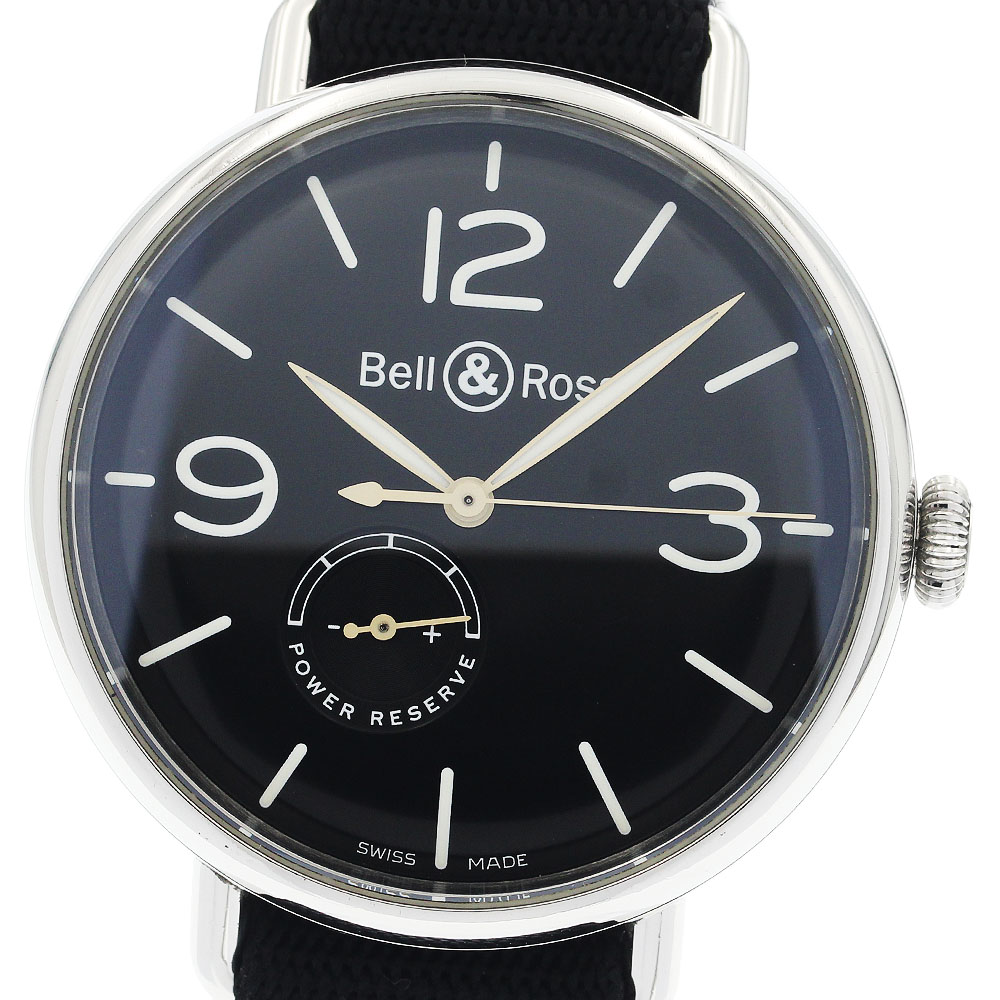 ベル＆ロス Bell＆Ross WW1-97 ヘリテージ リザーブ・ド・マルシェ パワーリザーブ 自動巻き メンズ _939758【中古】｜CLOSER