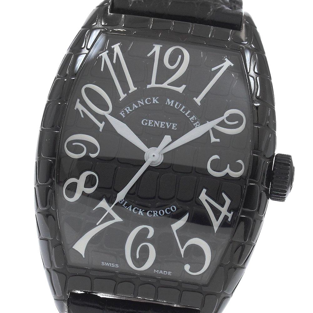 フランクミュラー FRANCK MULLER 8880SCBLKCRO トノー カーベックス ブラッククロコ 自動巻き メンズ _944836 楽天市場】フランクミュラー FRANCK MULLER 8880SCBLKCRO トノー カー