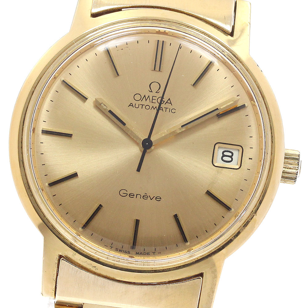 オメガ OMEGA 166.0163 ジュネーブ デイト Cal.1012 自動巻き メンズ _944175【中古】|CLOSER