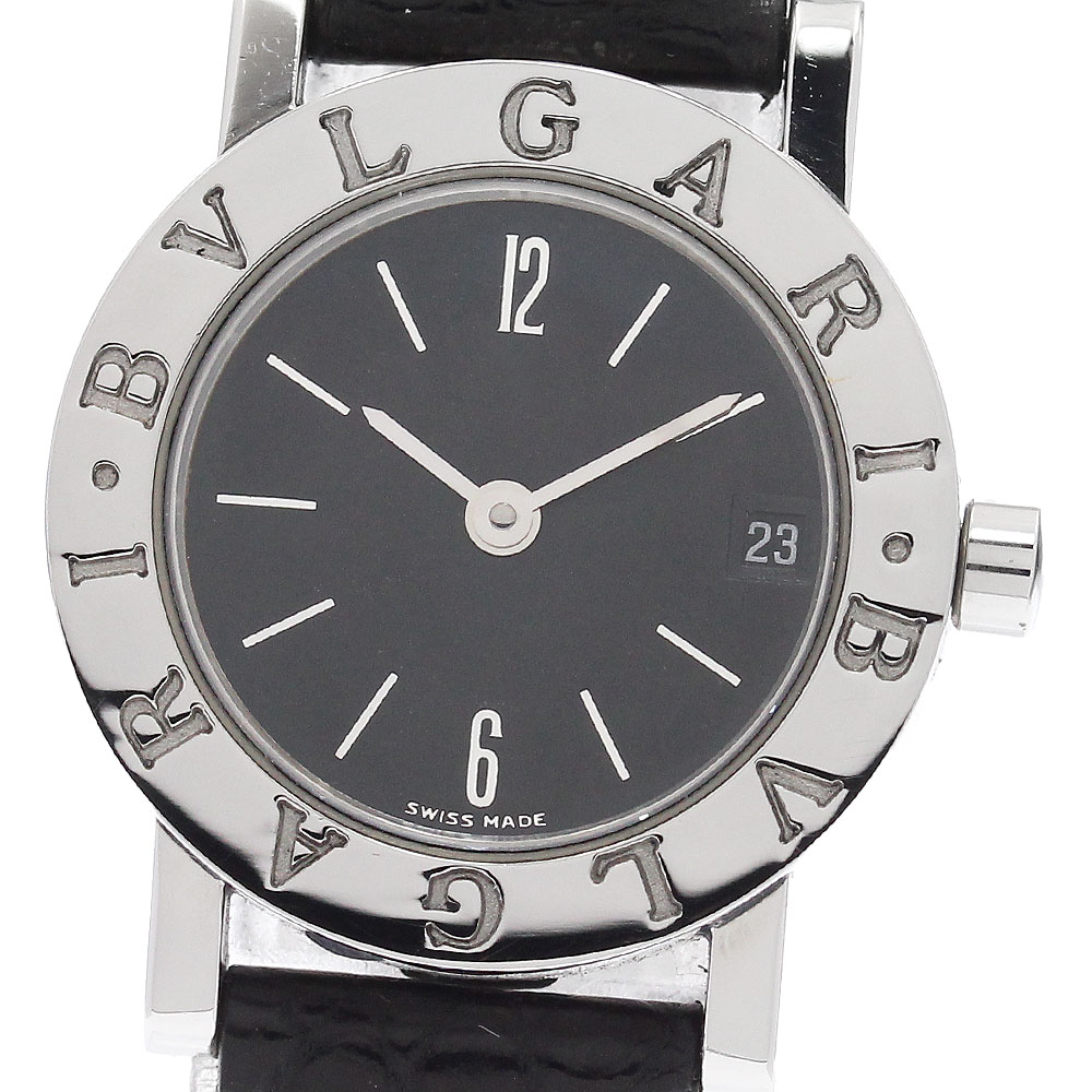 ブルガリ BVLGARI BB23SLD ブルガリブルガリ デイト クォーツ レディース 内箱付き_945150【中古】
