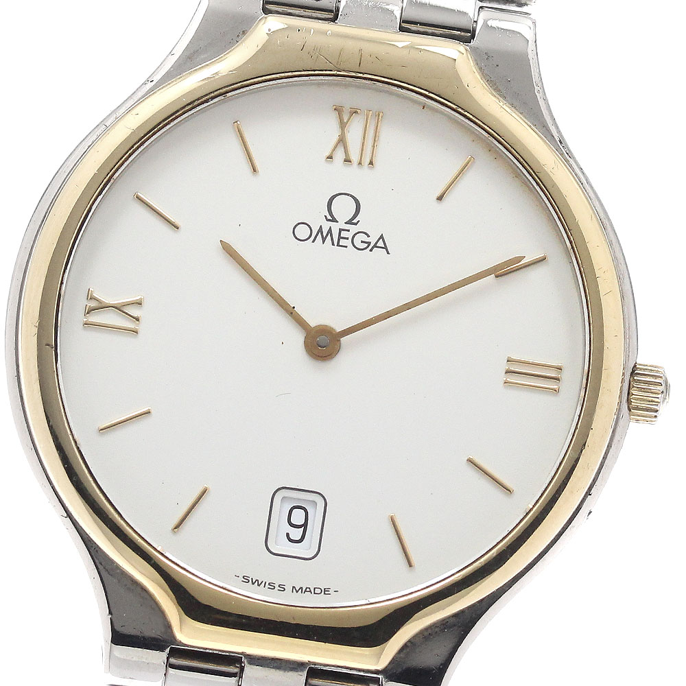 オメガ OMEGA デビル YGベゼル クォーツ メンズ _945861【中古】