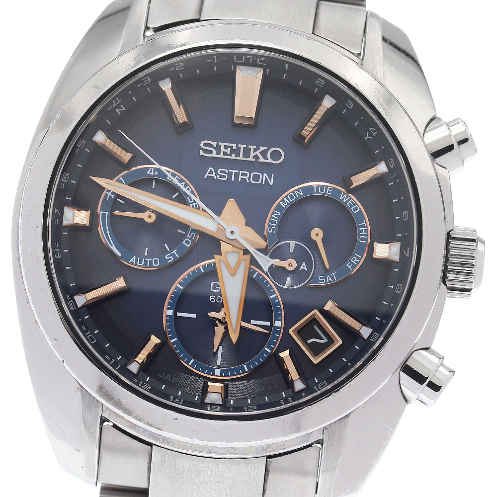 セイコー SEIKO SBXC049/5X53-0AJ0 アストロン クロノグラフ ソーラー電波 メンズ 保証書付き_941809【中古】|CLOSER