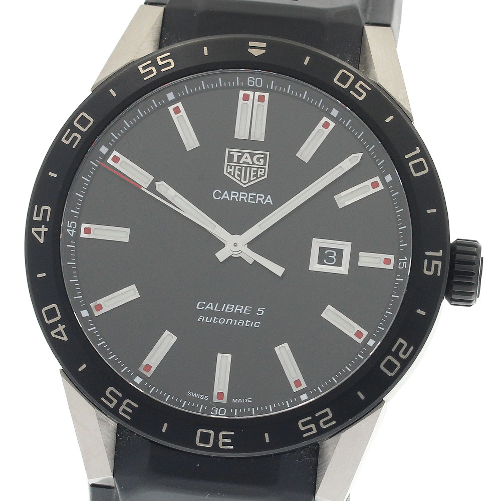 ジャンク タグホイヤー TAG HEUER SAR2A80.FT6049 カレラ キャリバー5 チタンコネクテッド 自動巻き メンズ 箱・保証書付き_894785【中古】