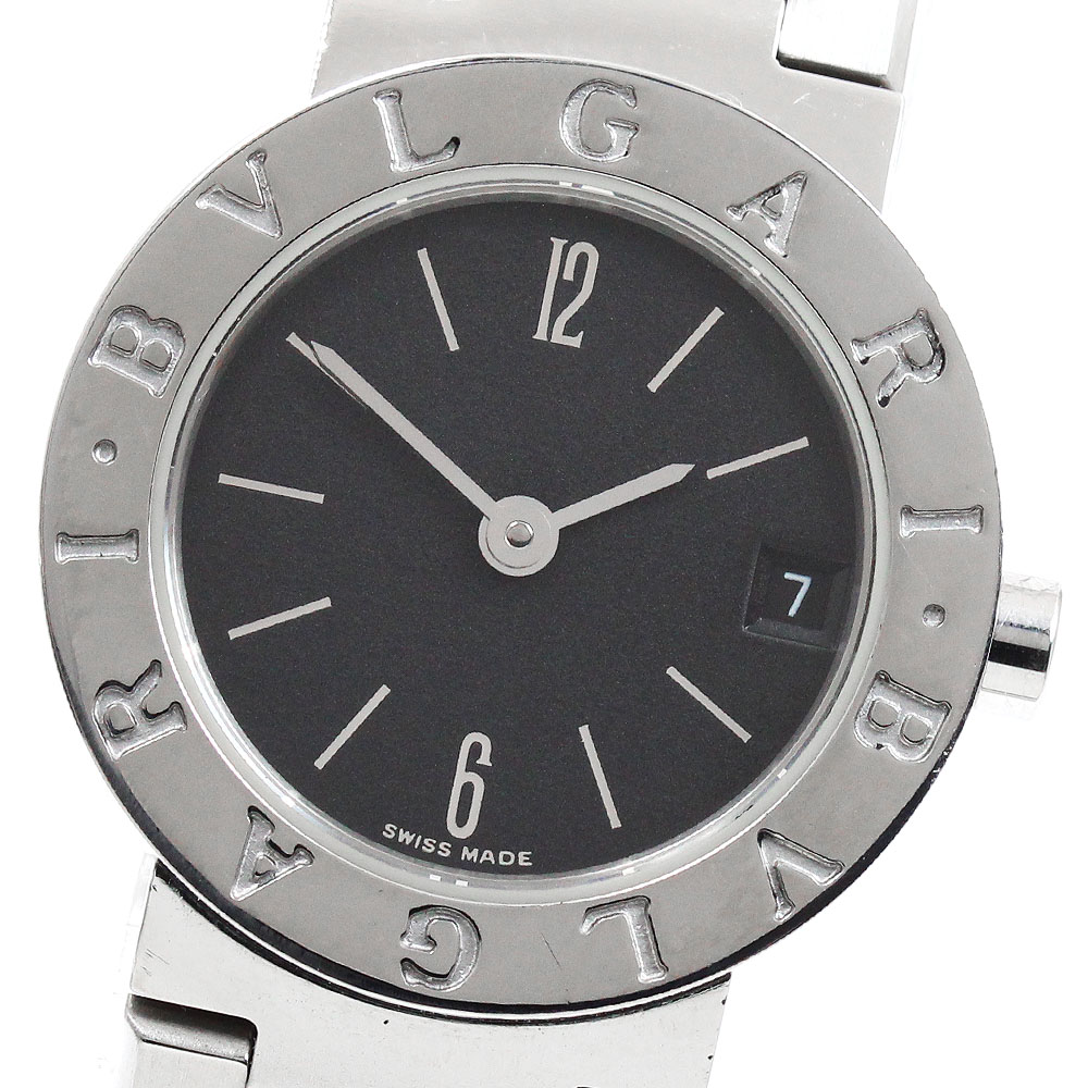 ブルガリ BVLGARI BB23SS ブルガリブルガリ デイト クォーツ レディース 保証書付き_943065【中古】