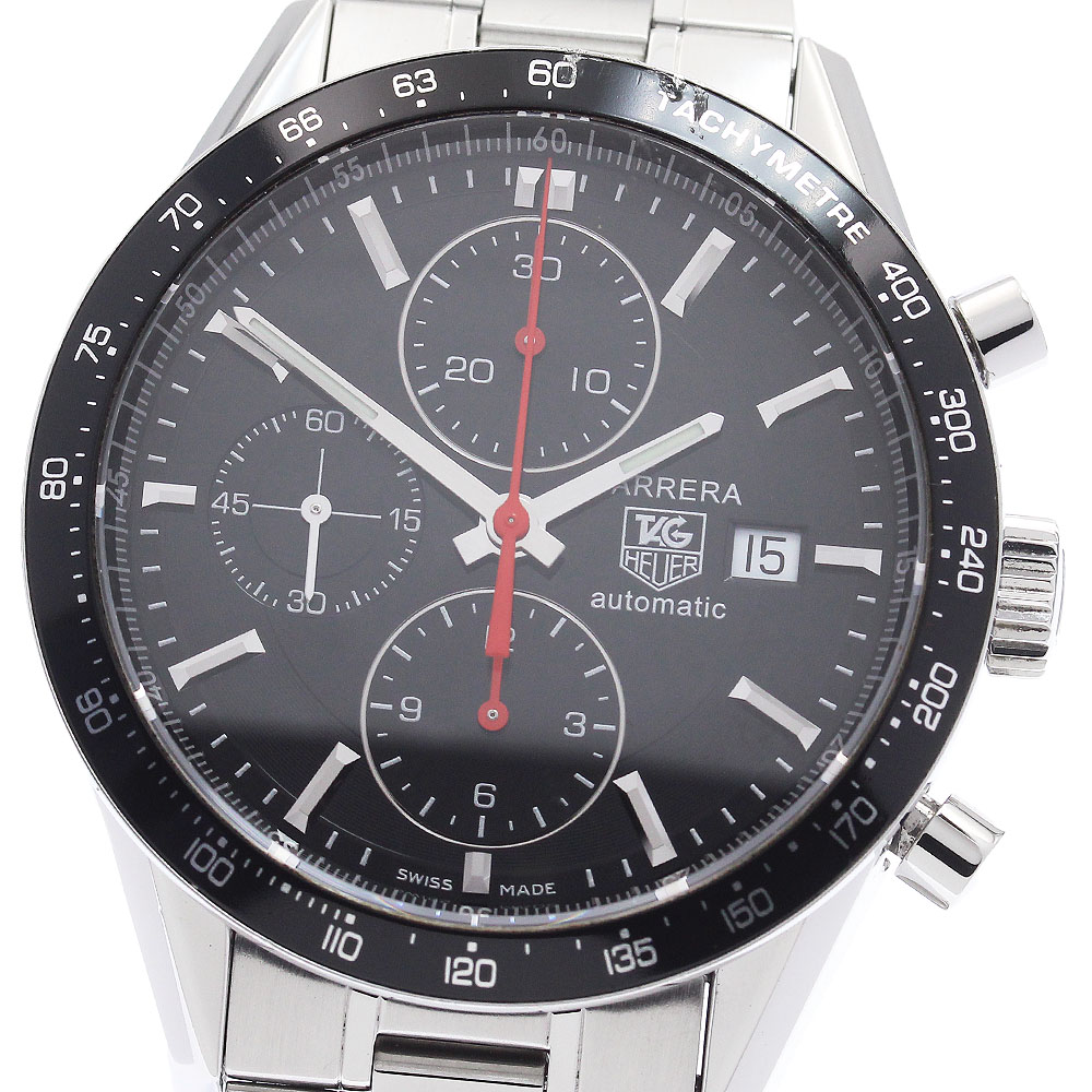 タグホイヤー TAG HEUER CV2014-1 カレラ キャリバー16 クロノグラフ 自動巻き メンズ _943633【中古】