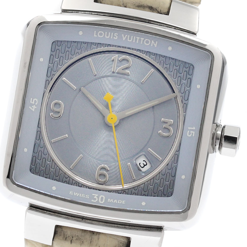 ルイ・ヴィトン LOUIS VUITTON Q2211 タンブール スピーディ デイト 石英 レディース _946874【中古】