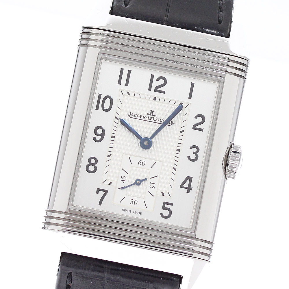 ジャガー・ルクルト JAEGER-LECOULTRE 215.8.D4/Q3848420 レベルソ・クラシック・デュオ スモールセコンド 手巻き メンズ _948273【中古】