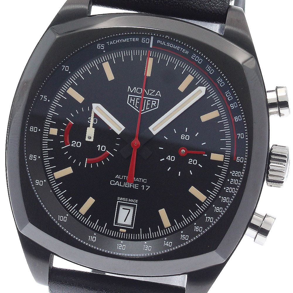 タグホイヤー TAG HEUER CR2080.FC6375 モンツァ40周年記念モデル キャリバー17 自動巻き メンズ 極美品 箱・保証書付き_939529【中古】