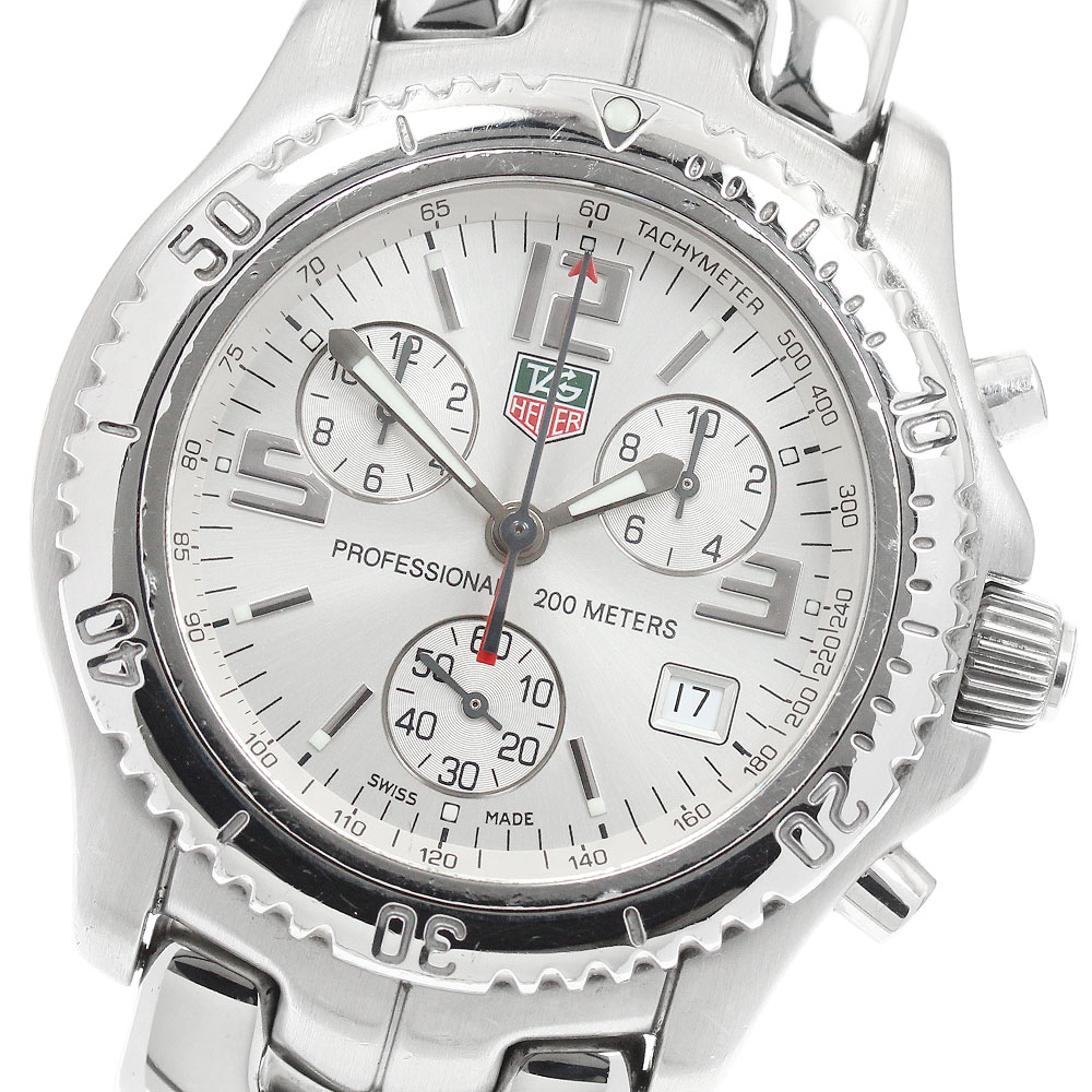 タグホイヤー TAG HEUER CT1112 繋がり クロノグラフ 石英 メンズ _944080【中古】