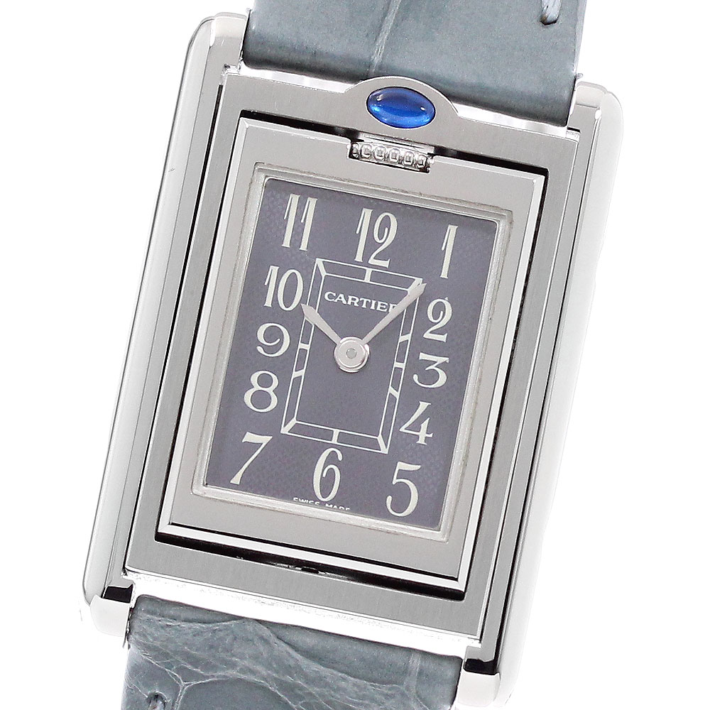 カルティエ CARTIER W1016830 タンクバスキュラント クォーツ レディース _948363【中古】