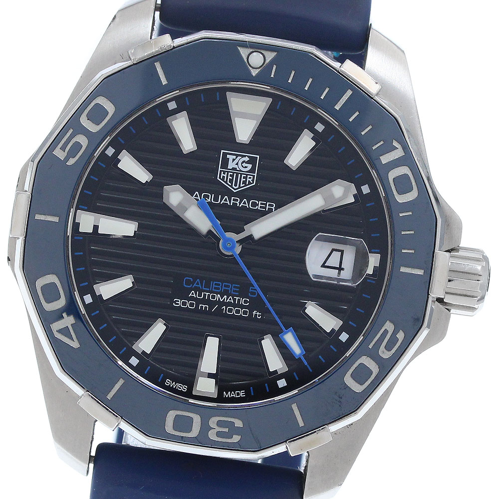 タグホイヤー TAG HEUER WAY211B.FC6363 アクアレーサー キャリバー5 デイト 自動巻き メンズ _948660【中古】|CLOSER