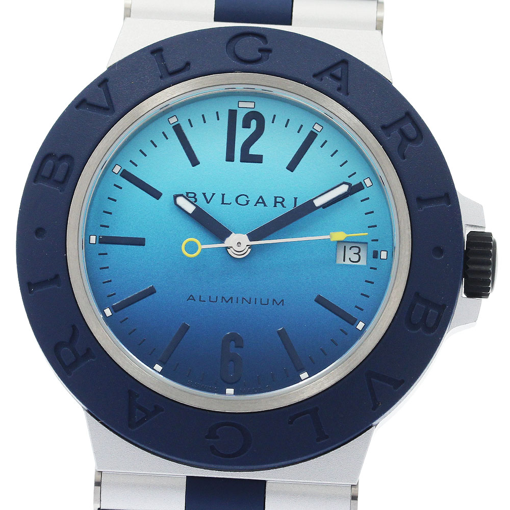 ブル小峡谷 BVLGARI BB40ATHMS/103815 軽銀 カプリ デイト 自動小銃一巻き メンズ 良品 内箱付き添い人_949034【中古】