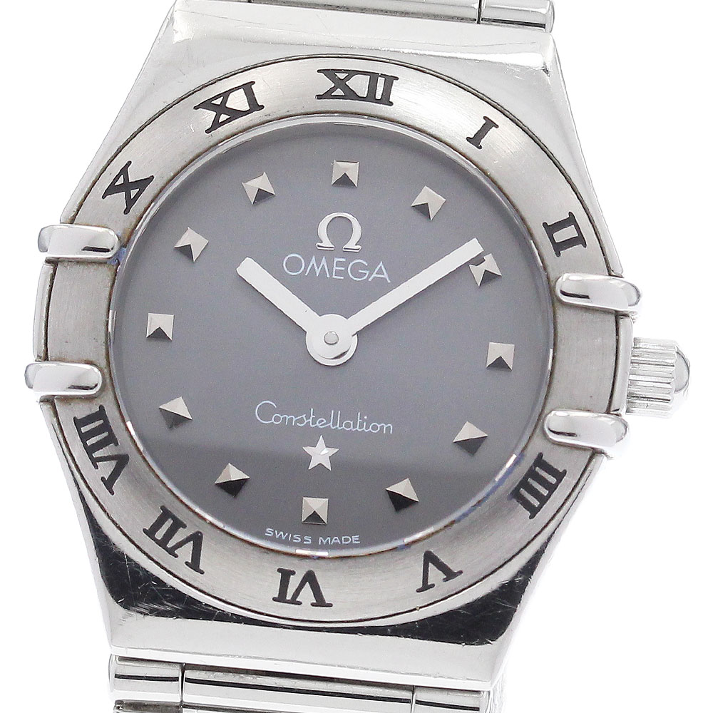 ゼロ OMEGA 1561.51 コンステレーションミニ マイチョイス 石英 レディース _905133【中古】
